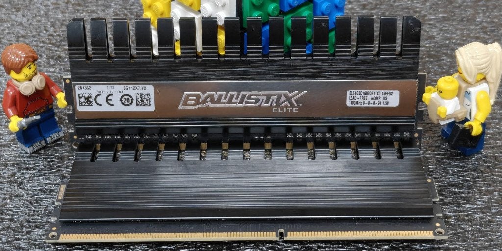 Crucial Ballistix Elite BLE2CP4G3D1608DE1TX0CEU DDR3, Computers en Software, RAM geheugen, 8 GB, DDR3, Ophalen of Verzenden, Zo goed als nieuw