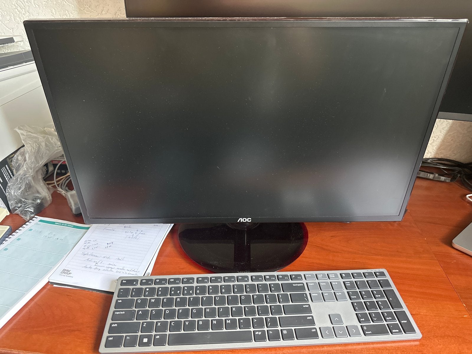 AOC E2461F Monitor - Full HD - éen Groene pixel, Computers en Software, Monitoren, Gebruikt, HDMI, Full HD, Ophalen of Verzenden