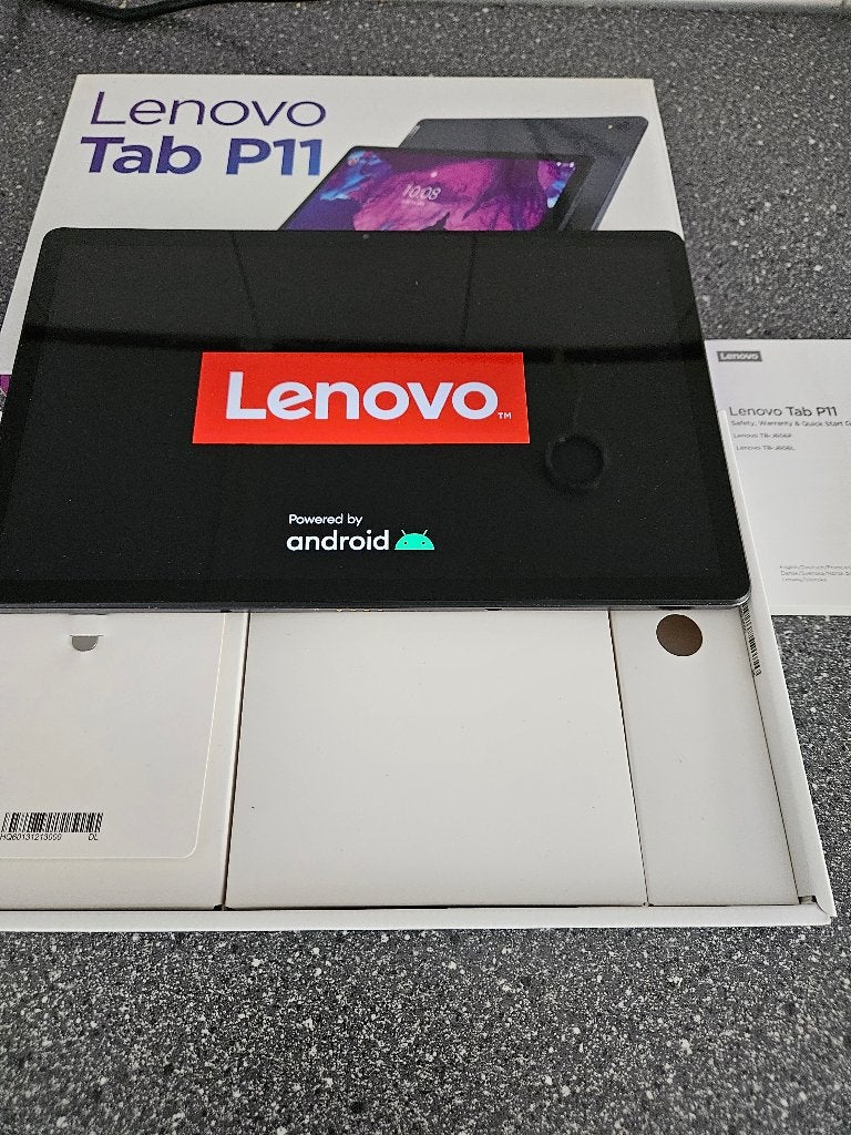 Zgan Lenovo P11 tablet Android 11 in doos met cover, Computers en Software, Android Tablets, 11 inch, Uitbreidbaar geheugen, Ophalen of Verzenden