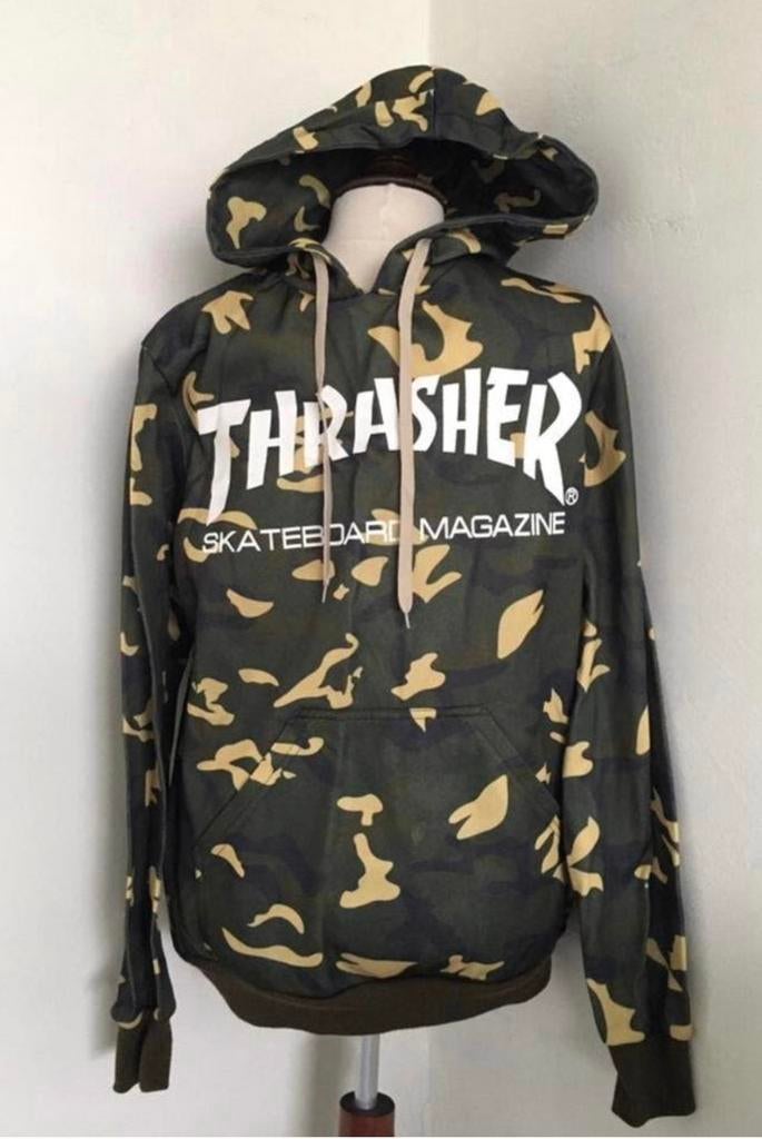 Thrasher Skateboard Magazine Camo Hoodie Nieuw, Ophalen of Verzenden, Nieuw, Jongen of Meisje, Trui of Vest