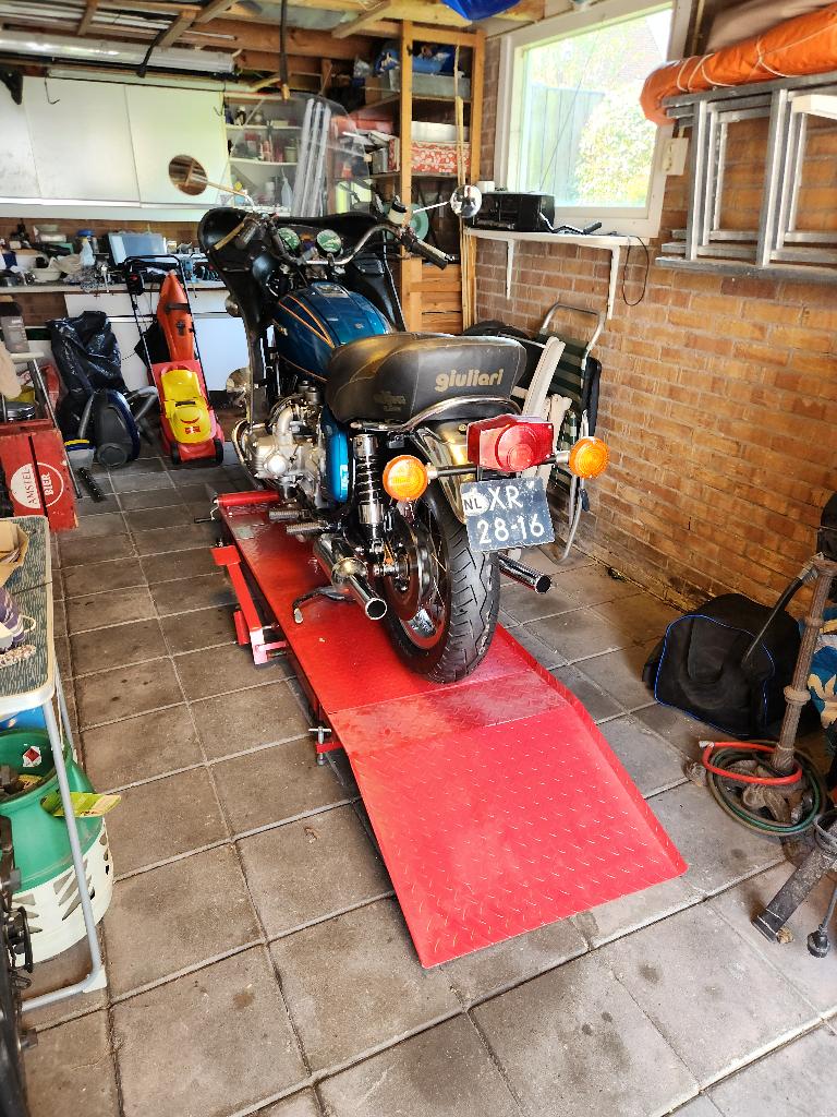 Heftafel voor motoren 450 kg, Motoren, Ophalen