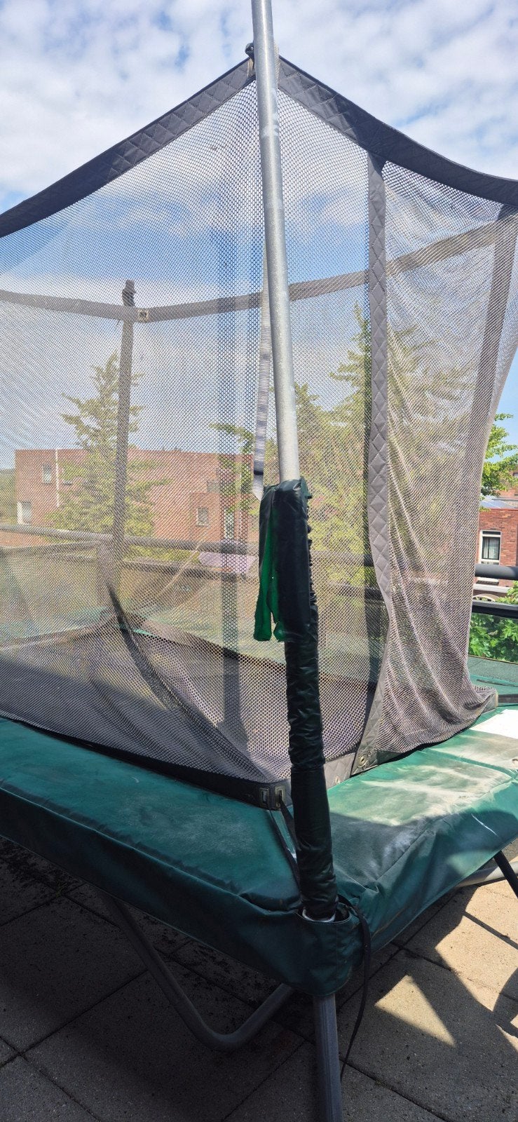 Avyna trampoline met veiligheidsnet, Ophalen of Verzenden, Gebruikt