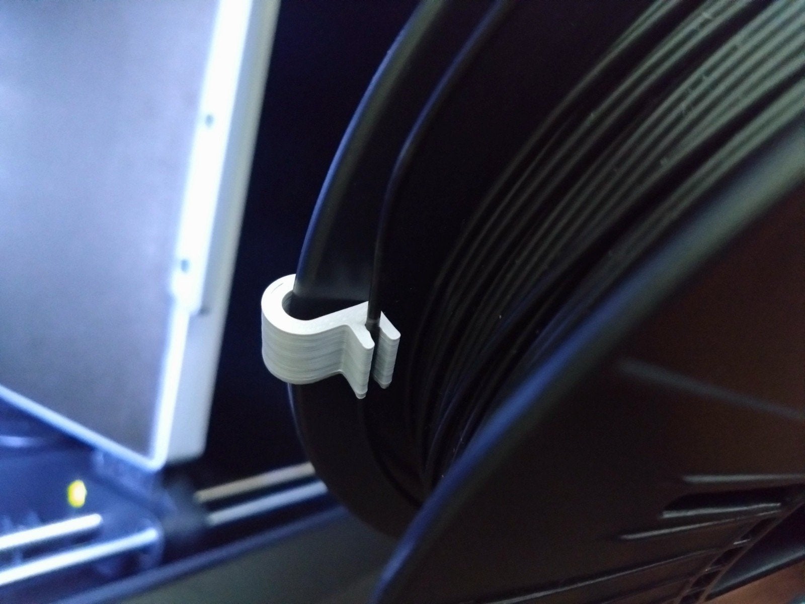 Klem voor filament spoelen in 3D geprint, Computers en Software, Ophalen of Verzenden