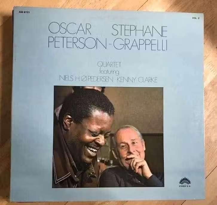 LP Oscar Peterson - Stephane Grappelli Quartet Vol. 2, Cd's en Dvd's, Vinyl | Jazz en Blues, LP, Ophalen of Verzenden, Zo goed als nieuw