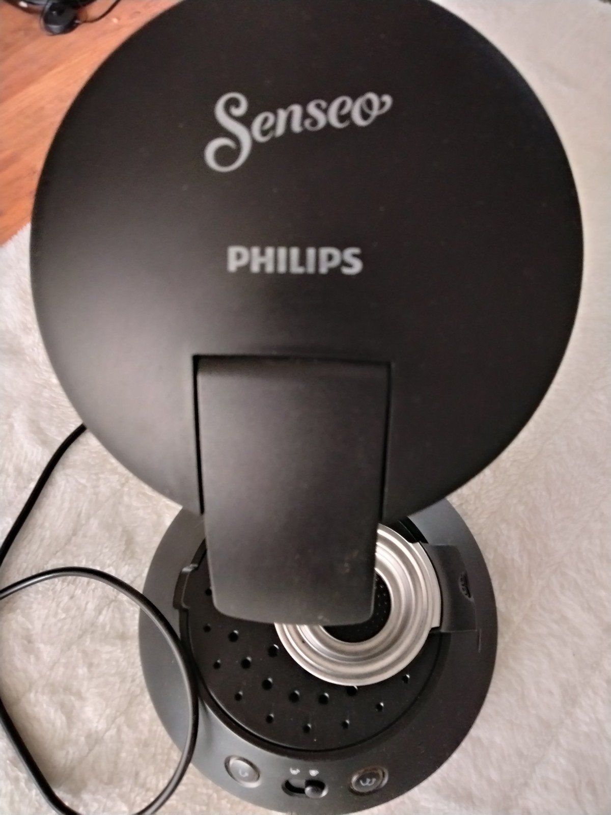 Philips Senseo koffiepadapparaat - Zwart, Witgoed en Apparatuur, Koffiezetapparaten, Koffiepads en cups, Gebruikt, Koffiemachine