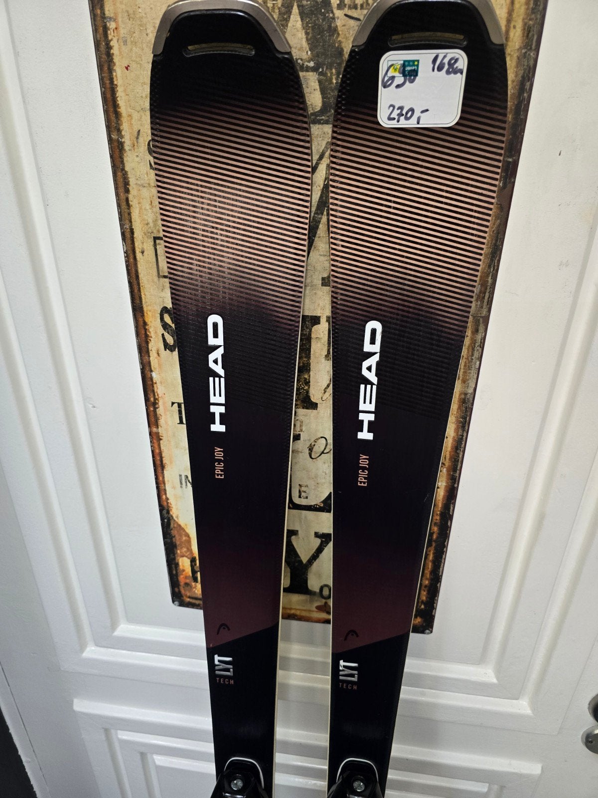 168cm als nieuw np690€ HEAD JOY EPIC DAMES ALL ROUND SKIS