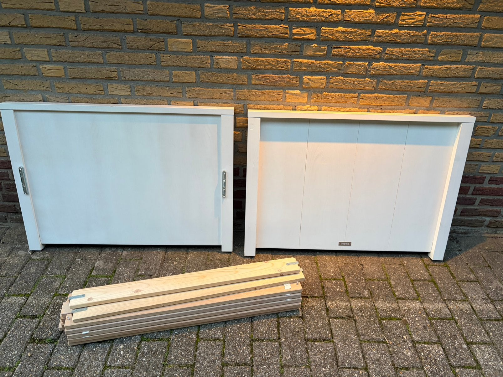 Bopita bed 2x, Ophalen, Gebruikt, 180 cm of meer, 85 tot 100 cm
