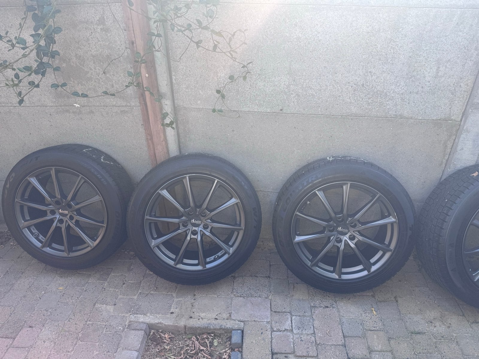 19 inch Velgen met winterbanden voor Mazda CX-5, Auto-onderdelen, Gebruikt, Banden en Velgen, Winterbanden, Terreinwagen