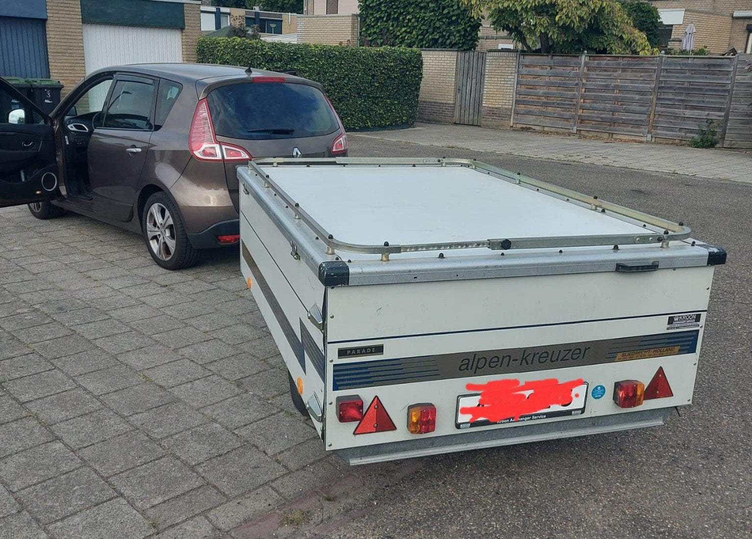 Vouwwagen, Caravans en Kamperen, Tenten, Ophalen, Zo goed als nieuw