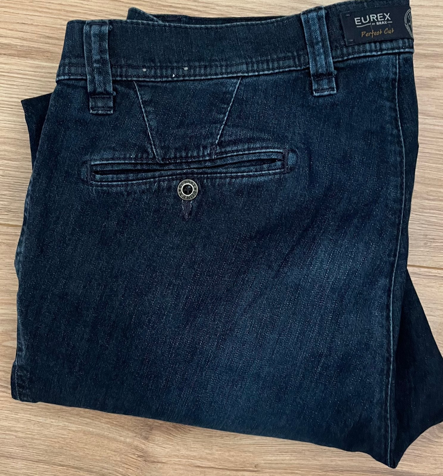 Eurex by Brax heren jeans nieuw - blauw-mt 27U-us:40/32, Brax, Nieuw, W40 - W42 (confectie 56/58), Verzenden