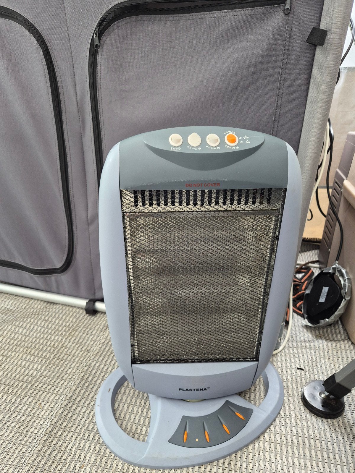 Halogeen Kachel V650 - 1200W, Ophalen, Gebruikt, 800 watt of meer, Kachel