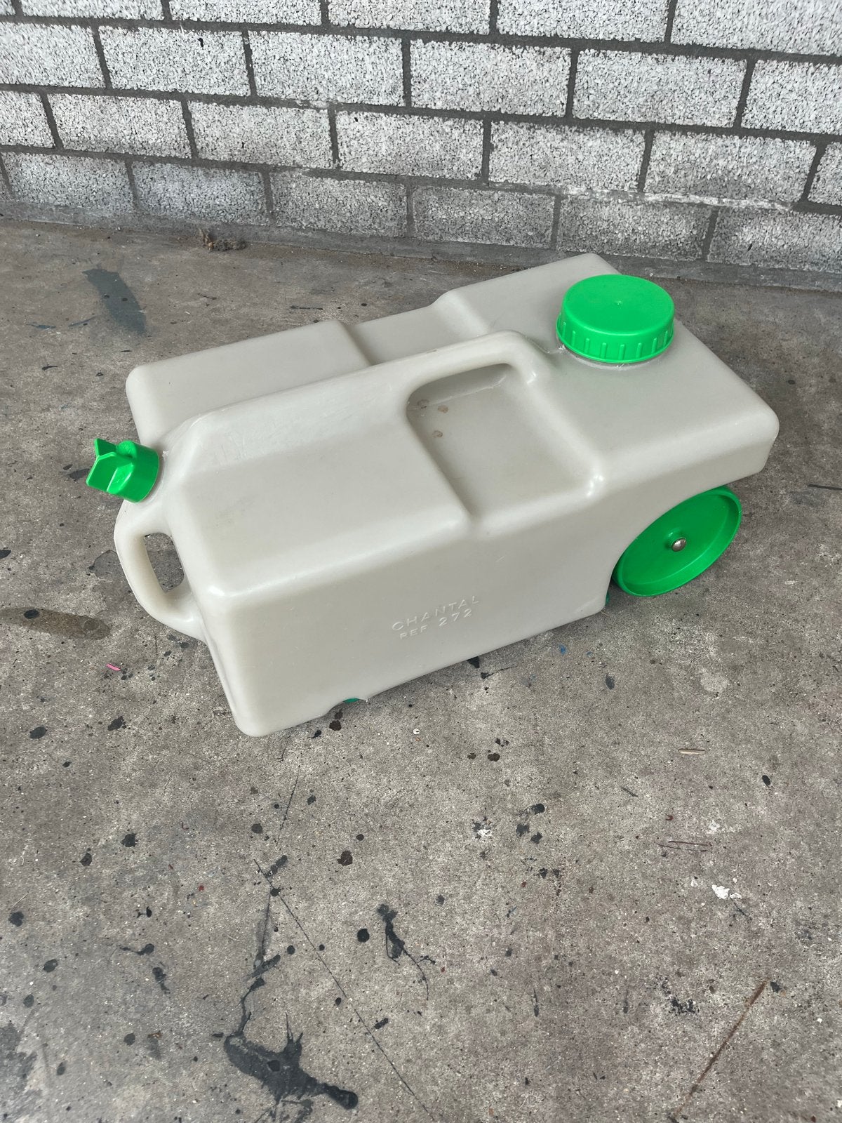 Z.G.A.N. Grote Verrijdbare Vuilwatertank 40 Liter, Ophalen of Verzenden, Zo goed als nieuw