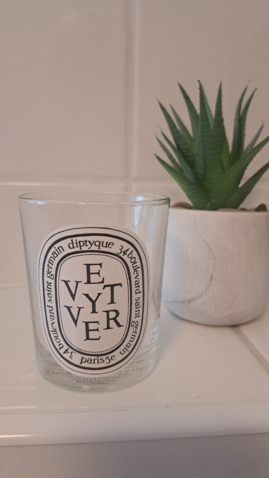 Diptyque glas, Verzenden, Zilver