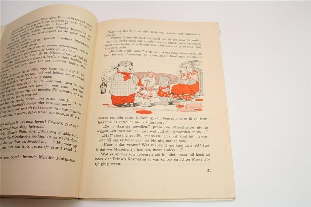 Miezelientje & Prinses Rosmarijn [1939] — 1e Druk Phiny Dick, Boeken, Ophalen of Verzenden, Gelezen