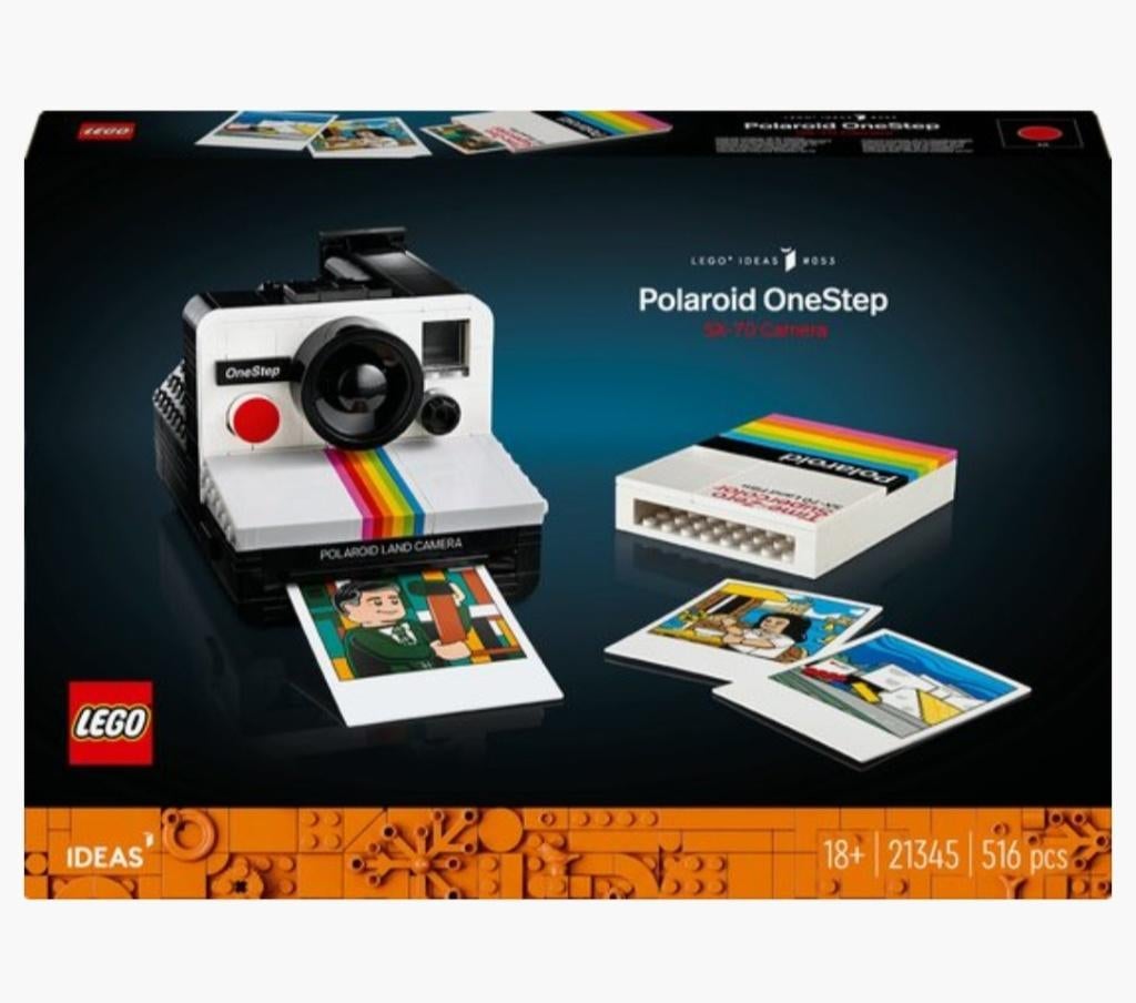 LEGO Ideas 21345 Polaroid OneStep <>NIEUW<>, Lego, Nieuw, Ophalen of Verzenden, Ideas