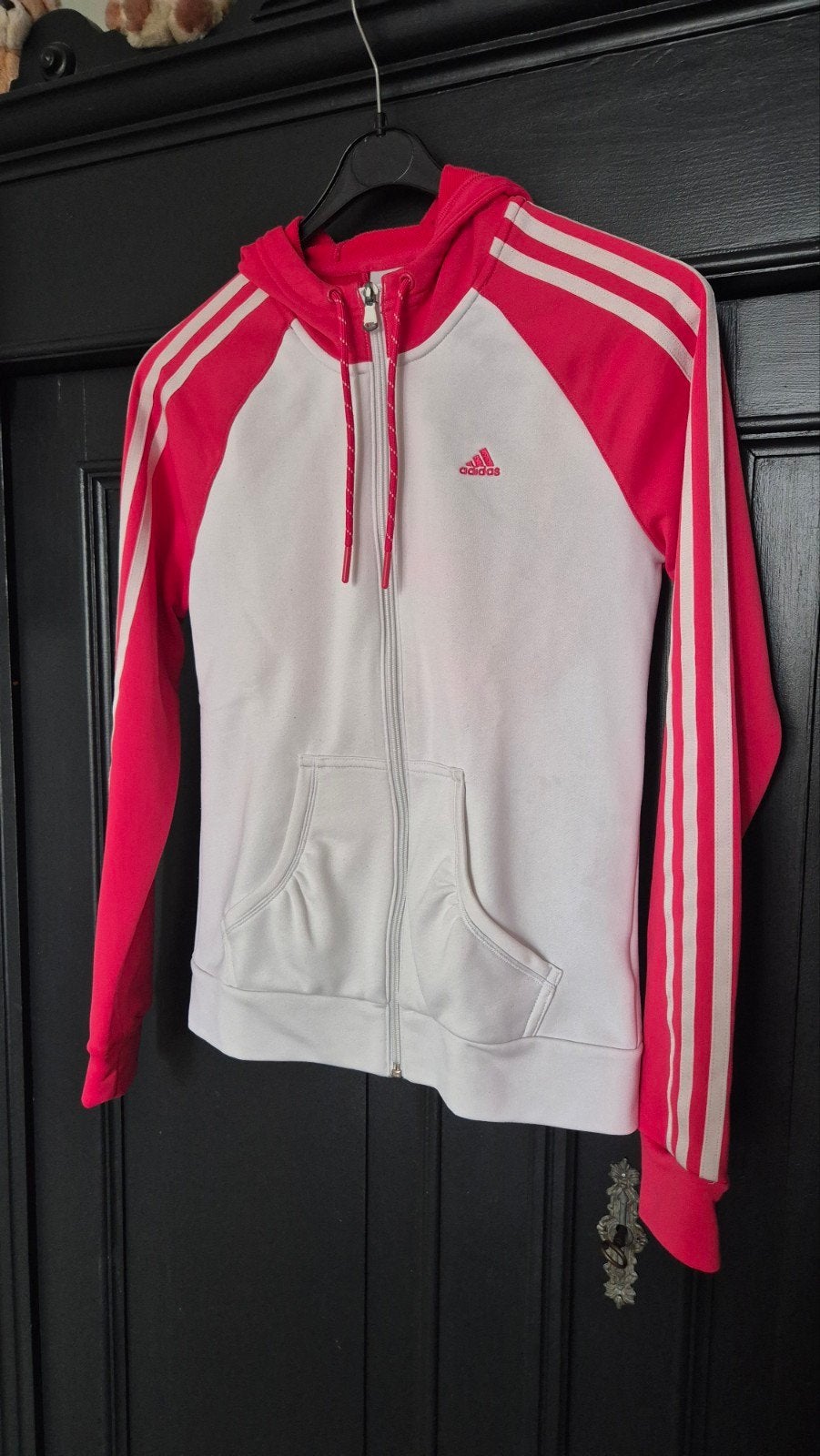 Adidas vest roze/wit maat 36, Adidas, Ophalen of Verzenden, Roze, Maat 36 (S)