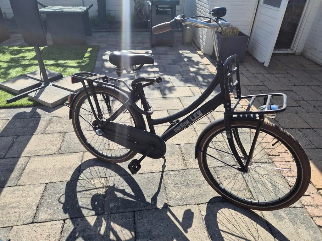 Cortina Transportfiets 24 inch - Gebruikt, Terugtraprem, Gebruikt, Minder dan 47 cm, Ophalen