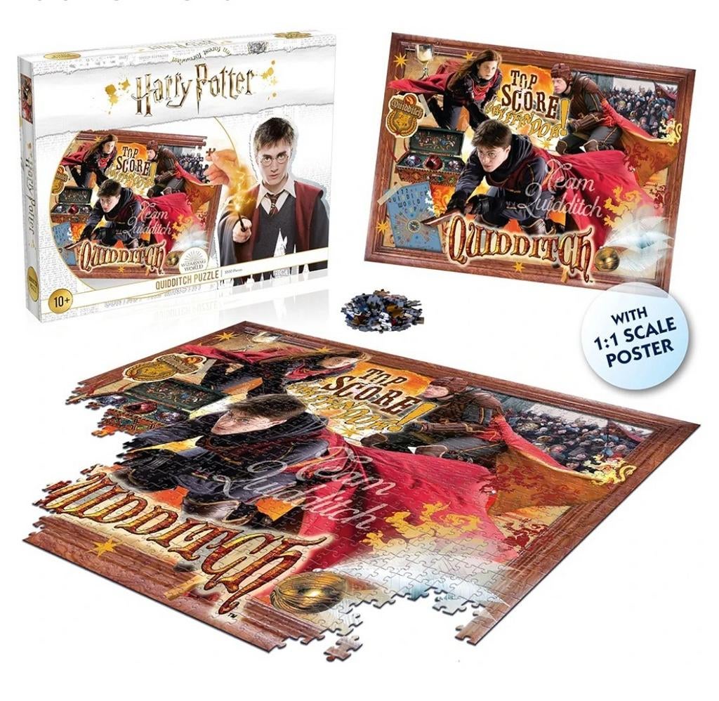 NIEUW HP Harry Potter Puzzel Quidditch 1000stukjes, Ophalen