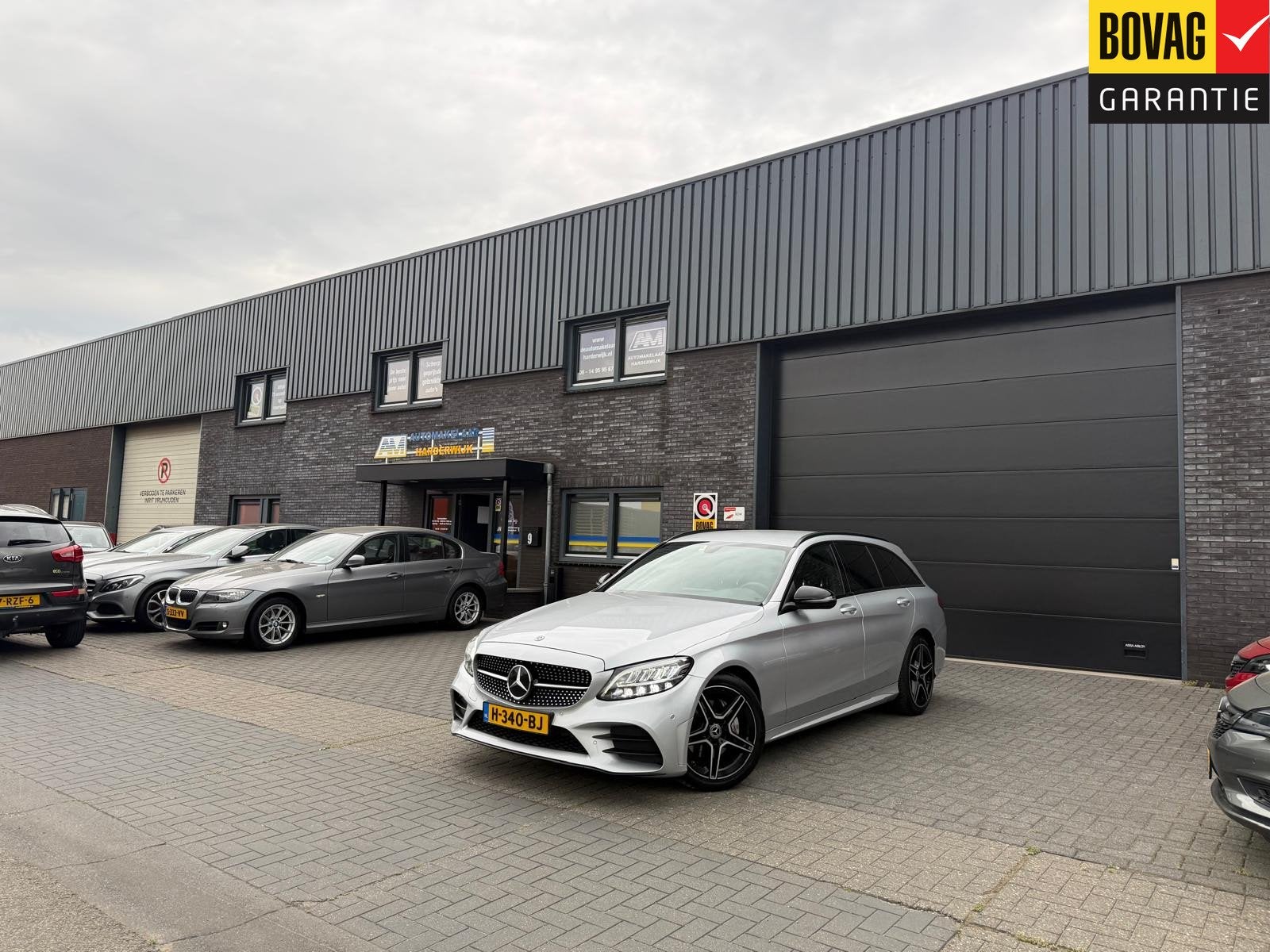 Mercedes-Benz C-Klasse Estate 160 Business Solution AMG Limi, Automaat, 4 cilinders, Leder en Stof, Origineel Nederlands
