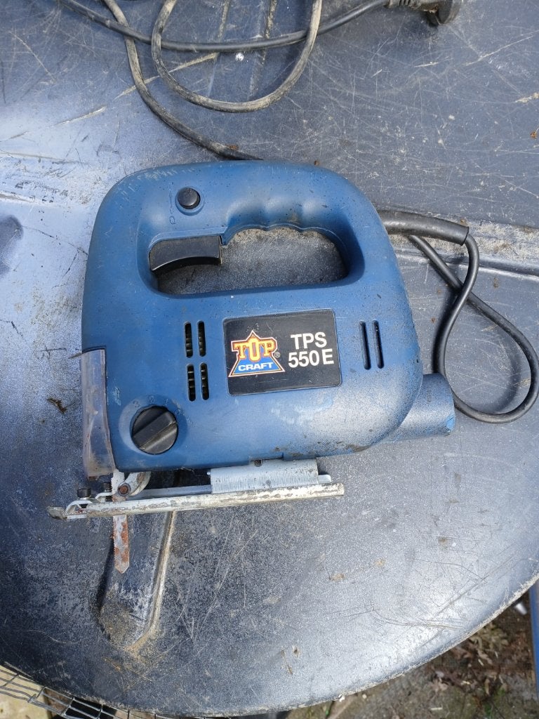 T.K. Topcraft elektrische Decoupeerzaag E5,-, Gebruikt, Decoupeerzaag, Ophalen of Verzenden, Top Craft
