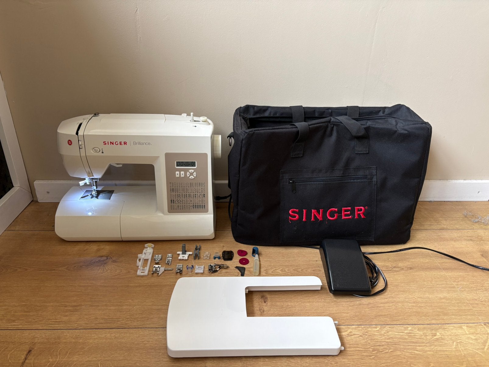 Singer Brilliance 6180 incl. accesoires, Ophalen, Gebruikt, Naaimachine, Singer