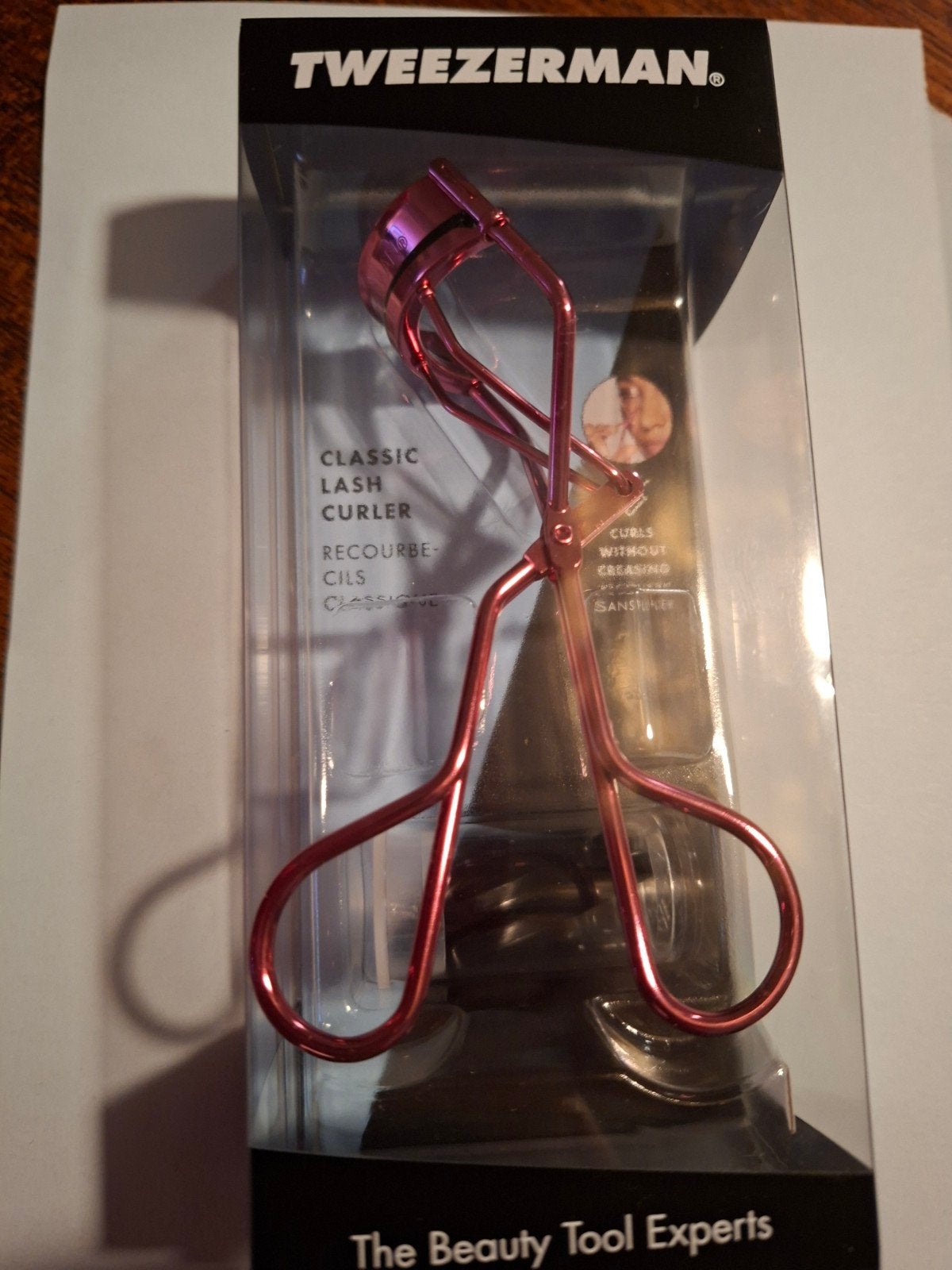 Tweezerman Classic Wimperkruller - Nieuw, Ogen, Nieuw, Ophalen of Verzenden, Roze