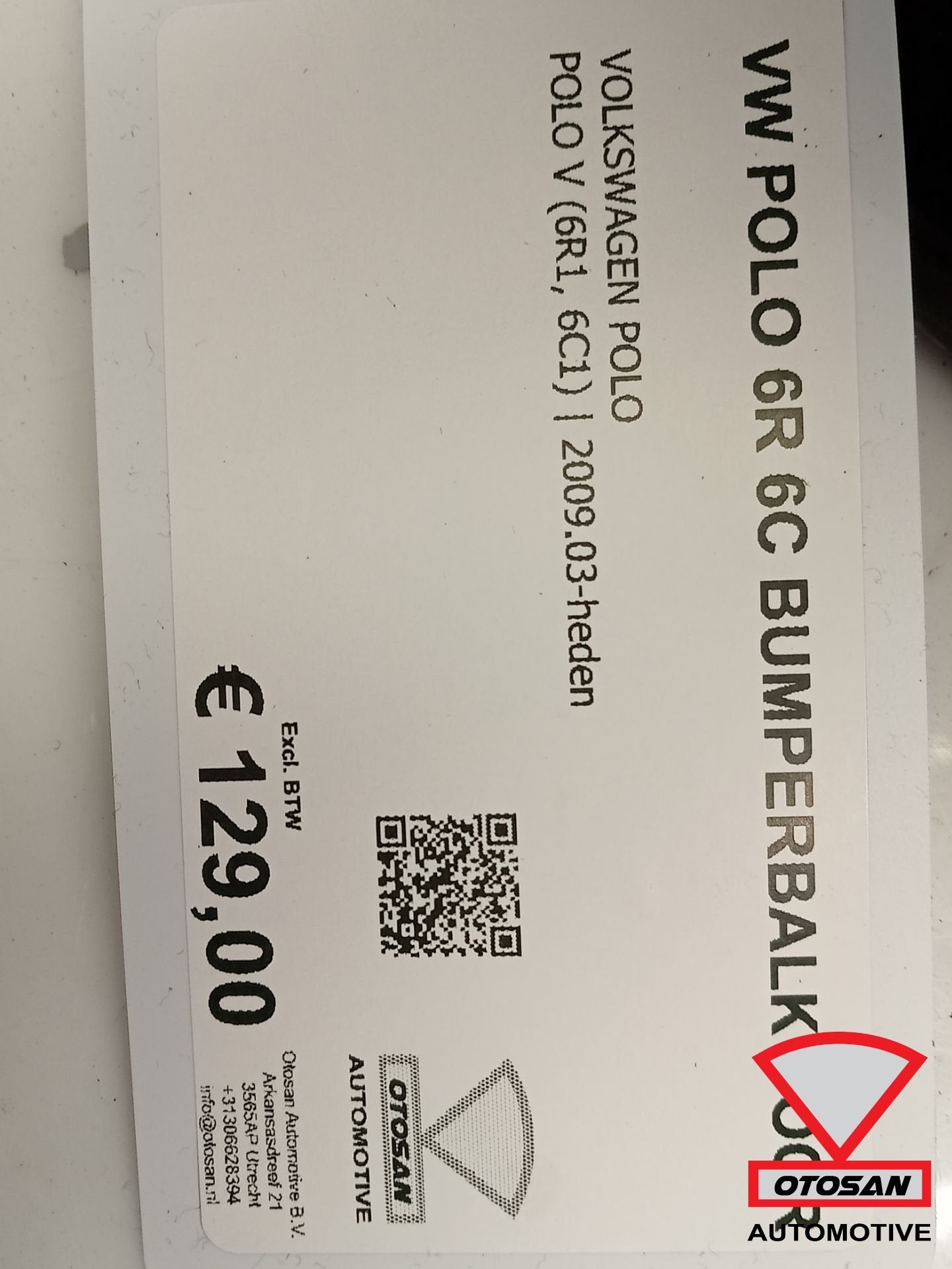 VW Polo 6r 6C Bumperbalk Balk Voor Origineel!, Auto-onderdelen, Gebruikt, Volkswagen AG, Berliner Ring 2
38440  Wolfsburg, DE