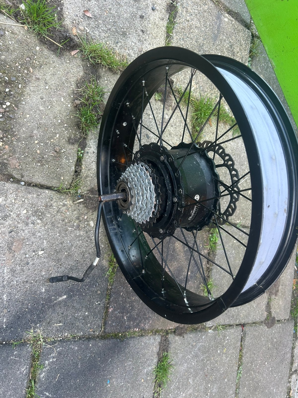 Fatbike motor 1000w 48v, Zo goed als nieuw