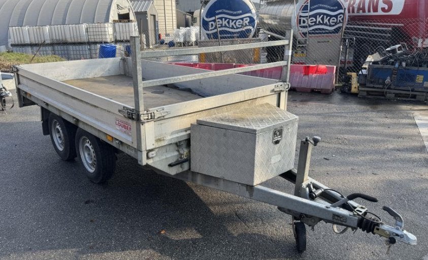 Saris C2C plateauwagen 2700kg, aanhanger, Ophalen, Gebruikt