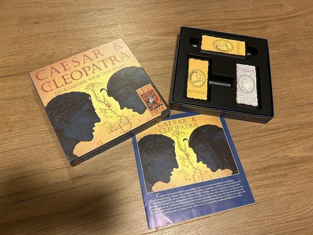 Caesar en Cleopatra kaartspel voor twee personen, Hobby en Vrije tijd, Gezelschapsspellen | Bordspellen, Een of twee spelers, Ophalen of Verzenden