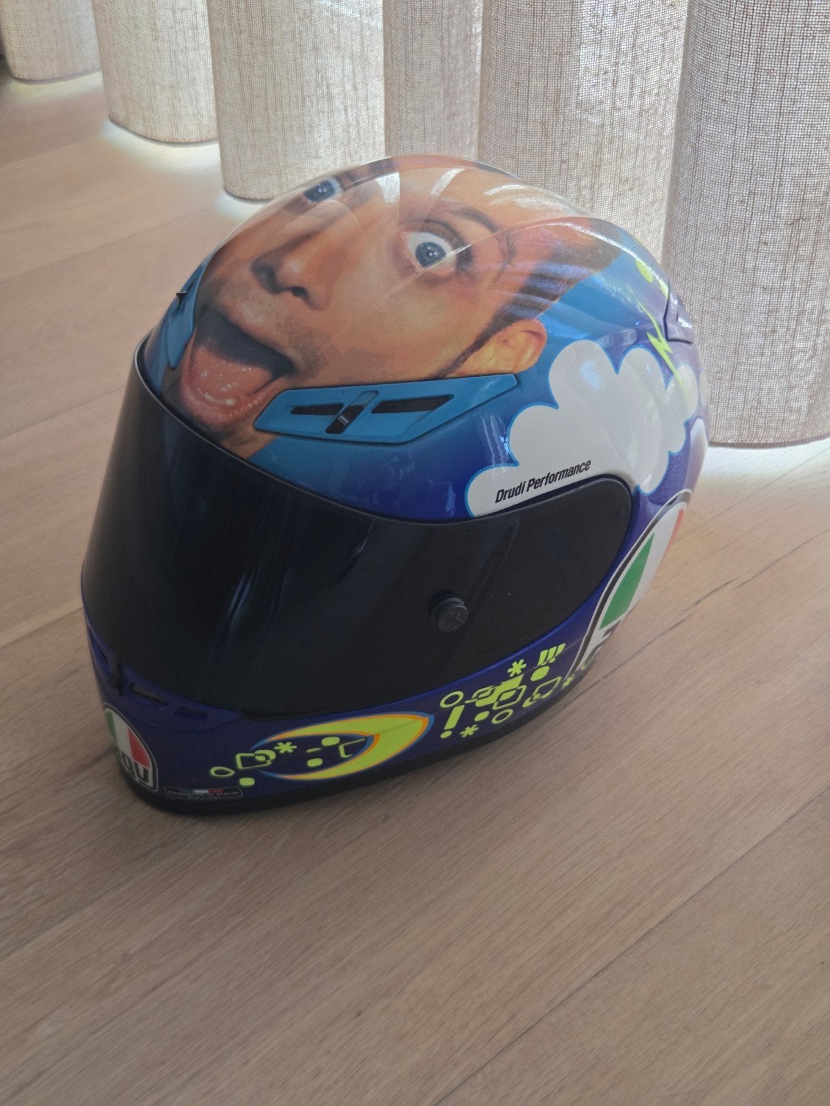 AGV GP-TECH Limited Edition Valentino Rossi helm, M, Heren, Ophalen of Verzenden, Tweedehands