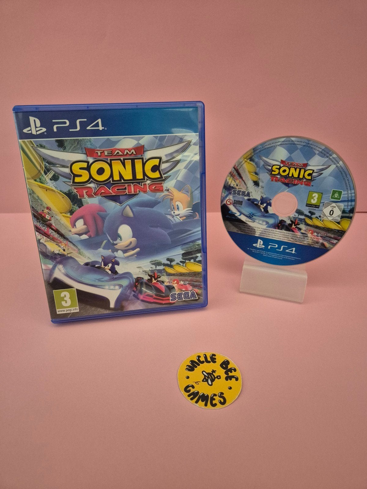 Team Sonic Racing, Spelcomputers en Games, Support@sega.co.uk, Verzenden, Racen en Vliegen, Zo goed als nieuw