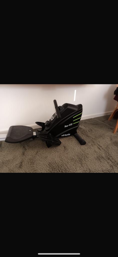 VirtuFit Roeitrainer Row 450 - Compact en Efficiënt, Ophalen, Gebruikt, Armen, Metaal