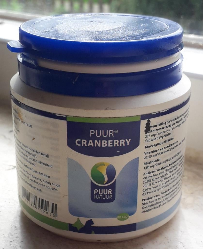 Puur cranberry, Dieren en Toebehoren, Dierenvoeding, Ophalen