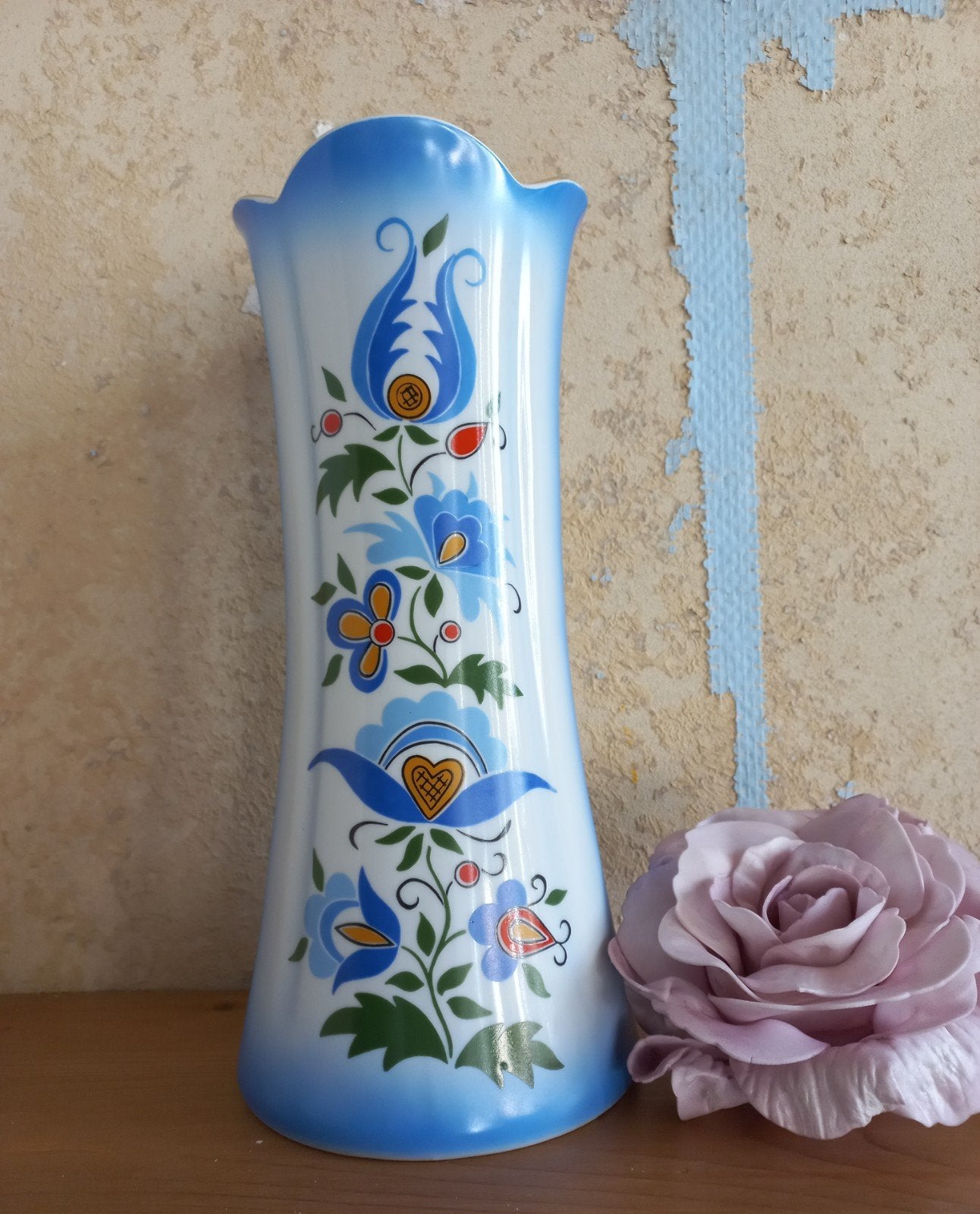 Vintage vaas van Lubiana, Ophalen of Verzenden