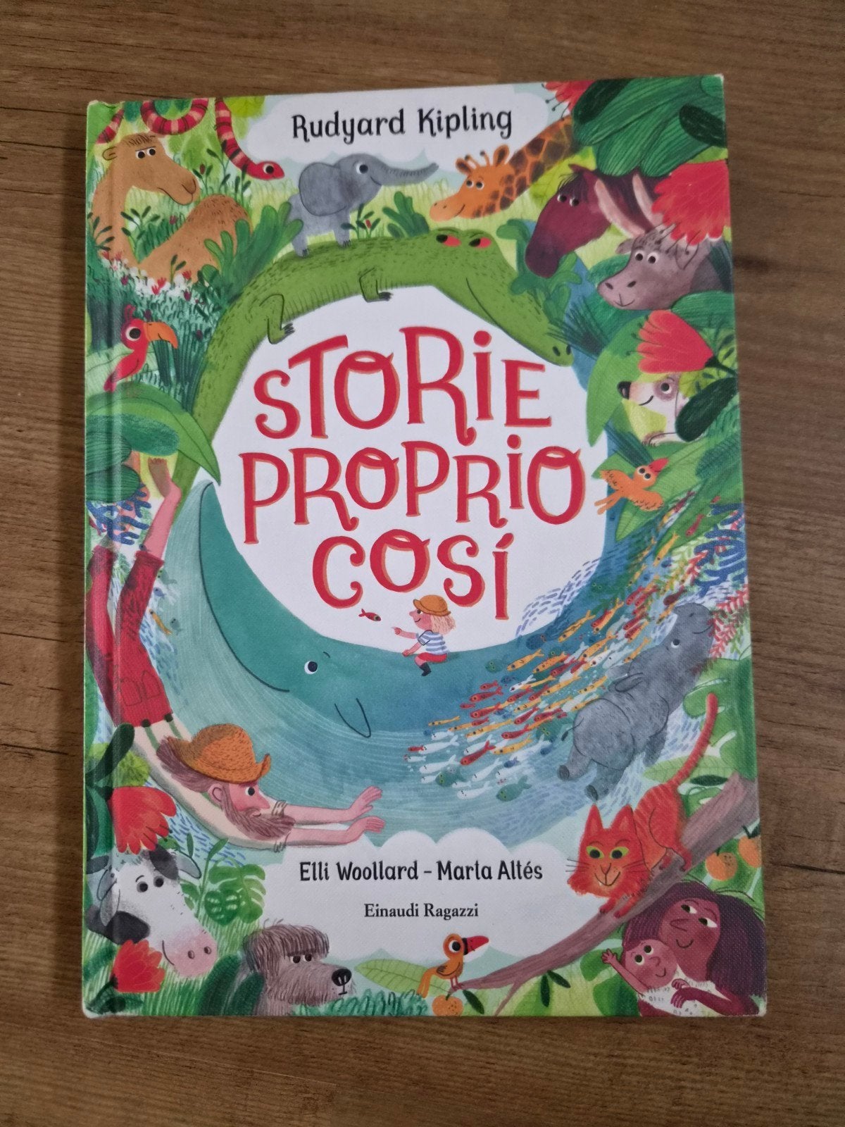 Rudyard Kipling - Storie Proprio Così - Hardcover, Ophalen of Verzenden, Zo goed als nieuw, Voorleesboek, Sprookjes