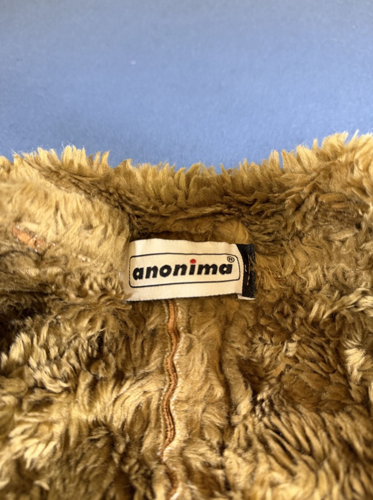 Vintage Dressing Afghaanse jas bruin dames maat S, Bayline Vintage Trading, Bruin, Verzenden, Zo goed als nieuw
