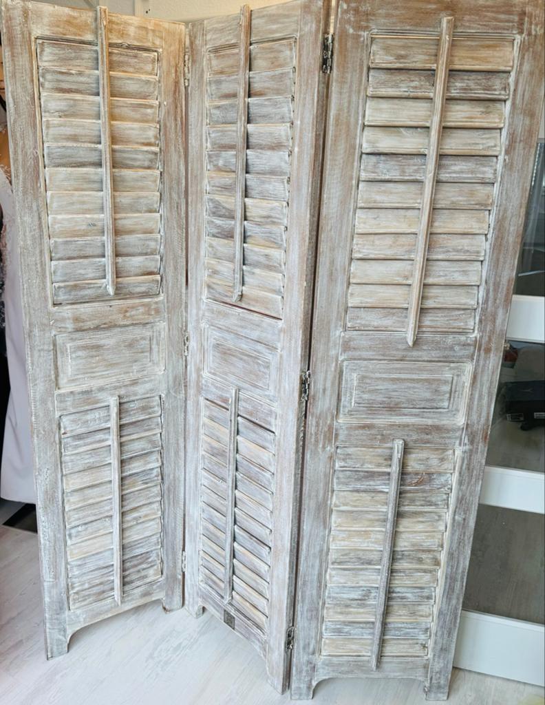 Riviera Maison Shutter Kamerscherm - Landelijke Stijl, Ophalen, Gebruikt