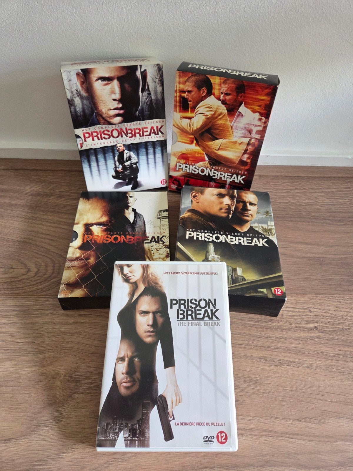 Prison Break seizoen 1 t/m 4 + The Final Break DVD, Ophalen, Nederlands, Seizoen 1, Actie en Avontuur