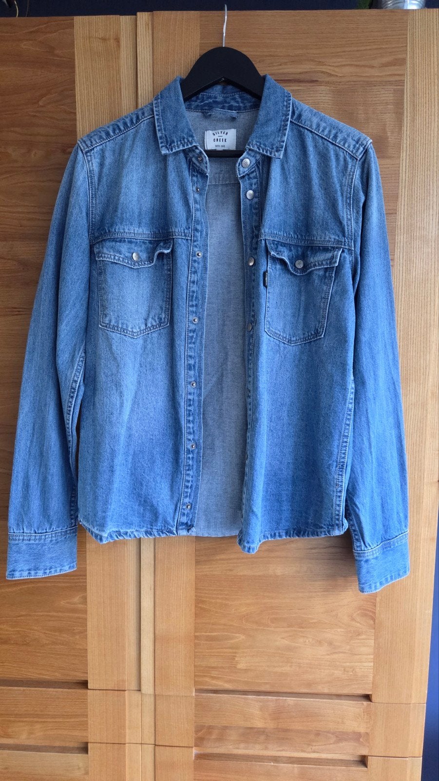 Silvercreek spijkerblouse - Zo goed als nieuw, Ophalen of Verzenden