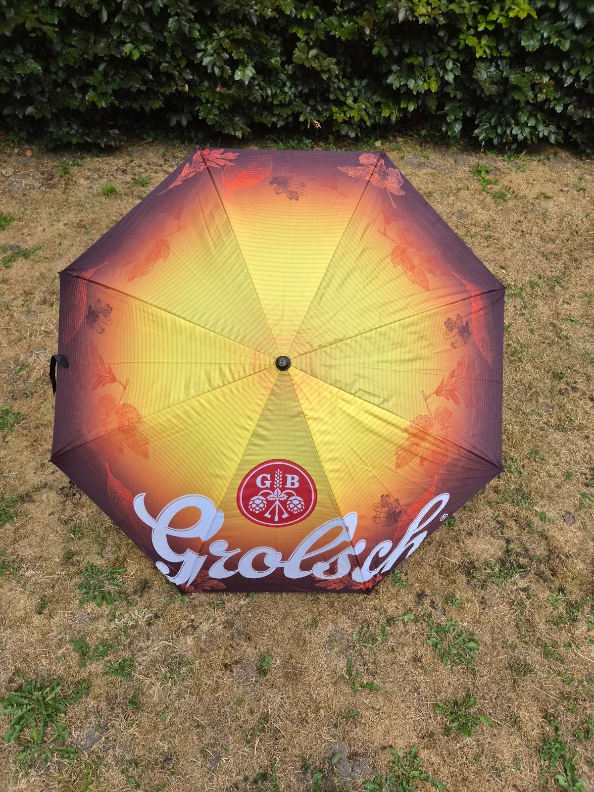 3x Grolsch Herfstbok XXL Paraplu (140 cm) - NIEUW!, Ophalen, Nieuw, Overige kleuren