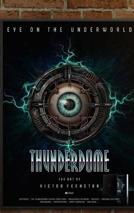 Thunderdome poster eye on the underworld, Verzamelen, Ophalen of Verzenden, Nieuw