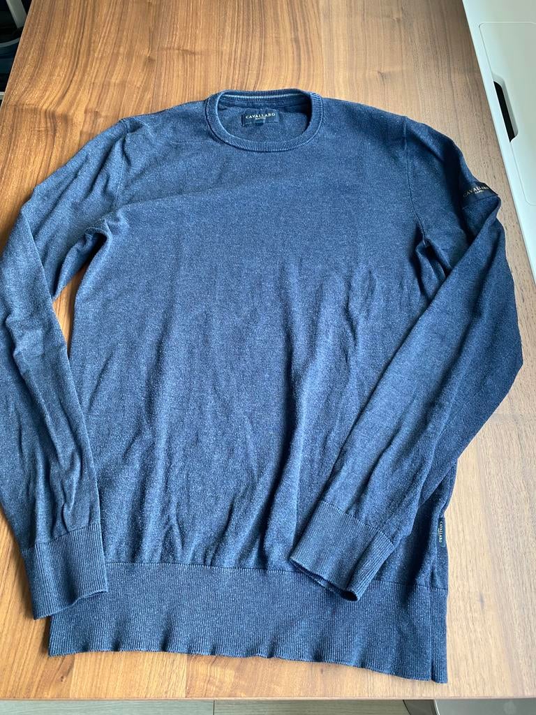 Trui van Cavallaro Napoli. Goede staat. Heren. Maat S, Ophalen of Verzenden, Zo goed als nieuw, Maat 46 (S) of kleiner, Blauw