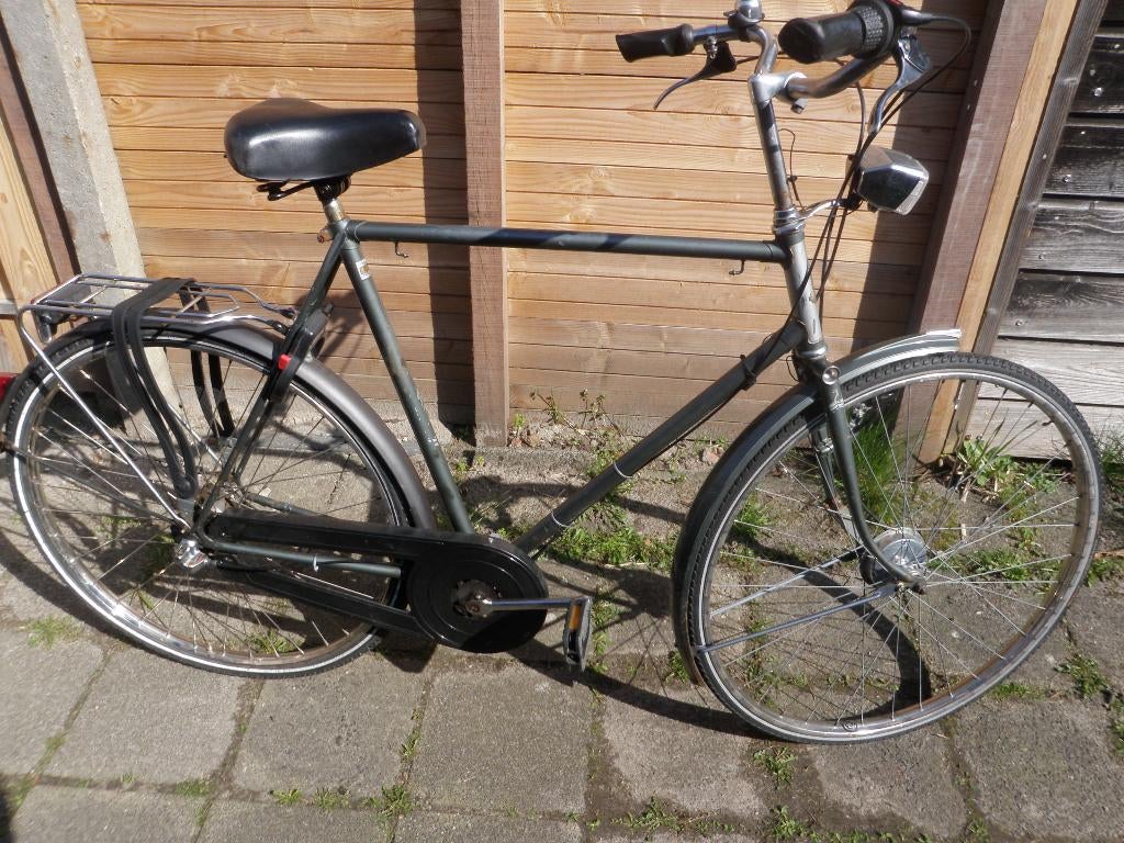 Raleigh (als Gazelle, Batavus, Sparta) 60cm station, student, Fietsen en Brommers, Fietsen | Heren | Herenfietsen, Gebruikt, Versnellingen