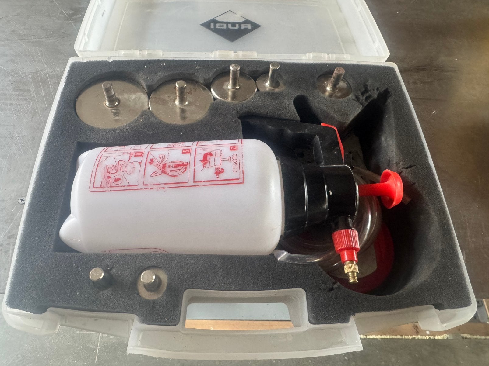 Rubi Easy Gres tegelboren set PLUS, Ophalen of Verzenden, Zo goed als nieuw