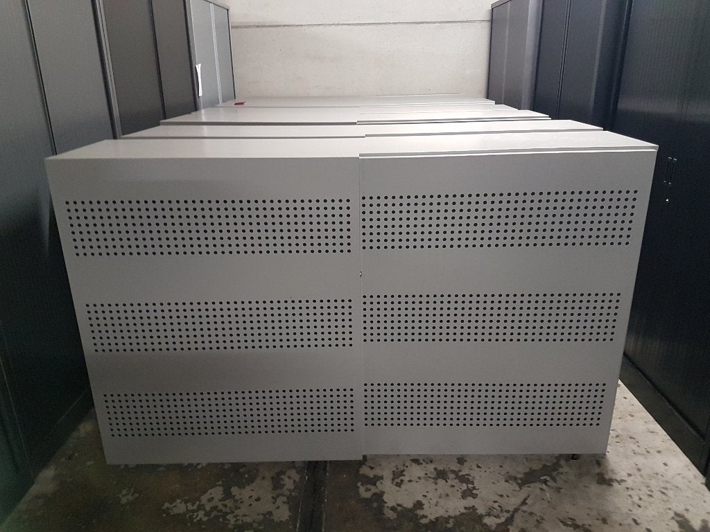 Schuifdeurkast Vepa, Ophalen, Met plank(en), Gebruikt, 100 tot 150 cm