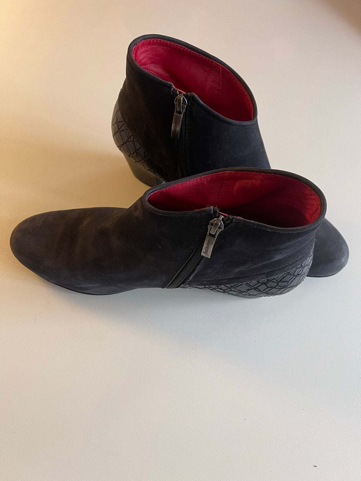 Footnotes Softflexx dames enkellaarsjes maat 43, Blauw, Lage of Enkellaarzen, Ophalen of Verzenden, Zo goed als nieuw