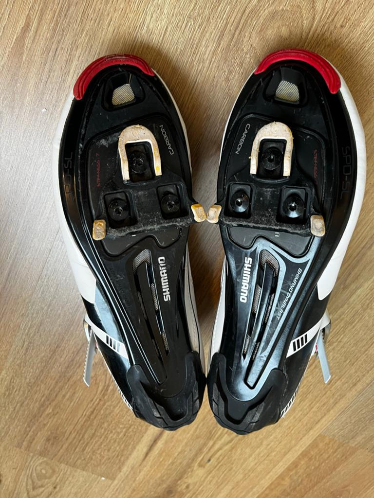 Shimano R107 racefiets schoenen, maat 47, Fietsen en Brommers, Fietsen | Racefietsen, Overige merken, Gebruikt, Heren, Aluminium