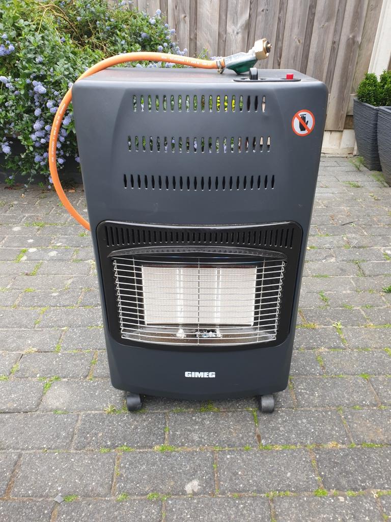 Gimeg Gaskachel 4,2 kW - Mobiele Terrasverwarmer, Huis en Inrichting, Kachels, Ophalen