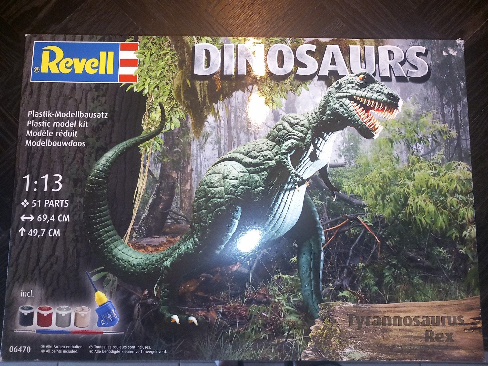 Revell Tyrannosaurus Rex Modelbouwdoos - Nieuw, Henschelstraße 20-30, 32257 Bünde, Duitsland, Revell, Nieuw, Ophalen of Verzenden
